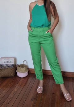Pantalón Jazmín verde - comprar online