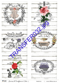 Láminas para transferencia color Modelo LTC 032 - comprar online