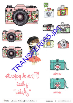 Láminas para transferencia color Modelo LTC 055 - comprar online
