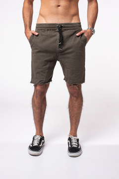 Bermuda Jogger Verde Militar