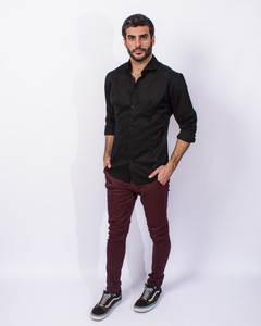 Pantalón Chino Bordó - comprar online