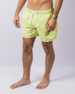 Short de Baño Cancún Verde Fluor - comprar online