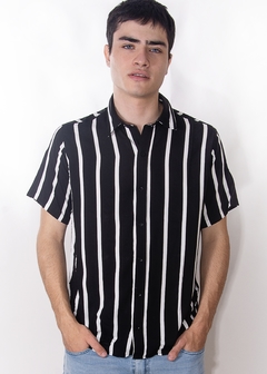 Camisa Ipanema Rayada Black