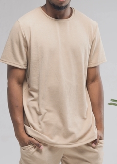 Remera Regular Morley Tostado - comprar online