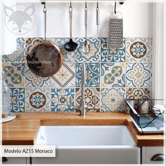 Azulejos autoadhesivos Modelo AZ15 Mónaco