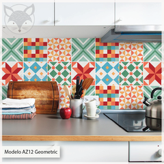 Azulejos autoadhesivos Modelo AZ12 Geometric