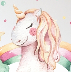 Modelo ACU53 Unicornio Believe - Little Dreamer Deco - vinilos decorativos infantiles