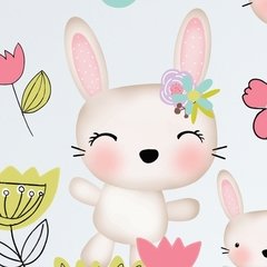 Modelo BB23 Conejos Flores Nórdico - comprar online