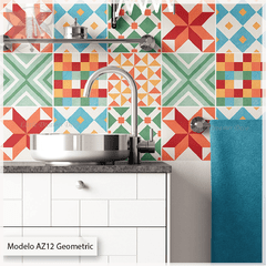 Azulejos autoadhesivos Modelo AZ12 Geometric - comprar online