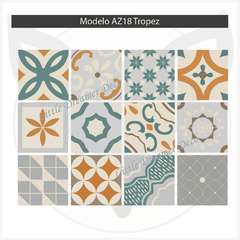 Azulejos autoadhesivos Modelo AZ18 Tropez - comprar online