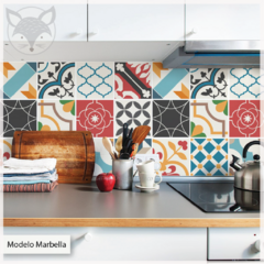 Modelo Az01 Marbella - pack de 12 azulejos de 10x10 cm - comprar online