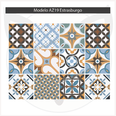 Azulejos autoadhesivos Modelo AZ19 Estrasburgo en internet