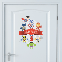 COMBO SUPER HEROES - Little Dreamer Deco - vinilos decorativos infantiles