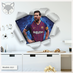 Modelo 3D21 Futbol Messi