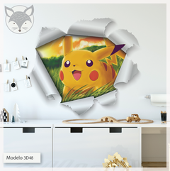 Modelo 3D48 Pokemon Pikachu