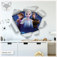 Modelo 3D54 Frozen