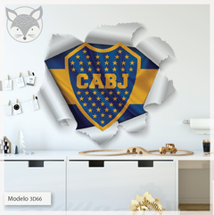 Modelo 3D66 Futbol Club Atletico Boca Juniors