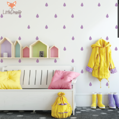 MT03 - Gotas - Color a Elección - Little Dreamer Deco - vinilos decorativos infantiles