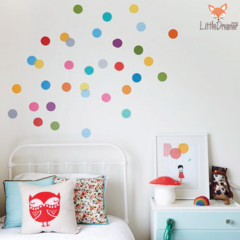 MT04 - Lunares - Color a Elección - 1 color por plancha - Little Dreamer Deco - vinilos decorativos infantiles