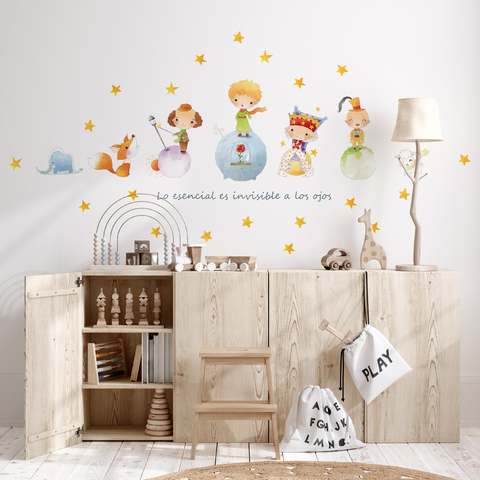 decopared: Pegatinas de lunares pared infantil