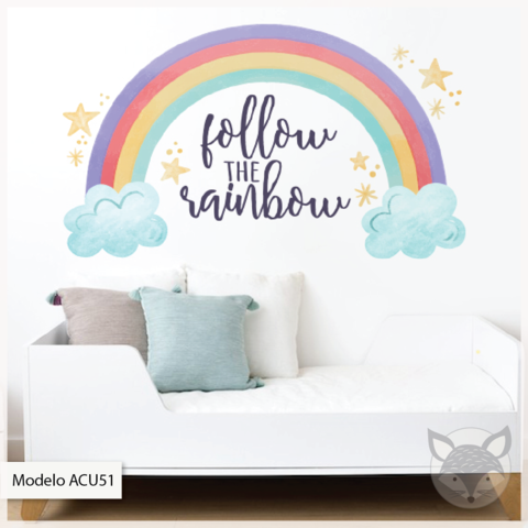 Modelo ACU51 Arcoiris follow the rainbow