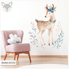 Modelo ACU52 Bambi acuarela - comprar online