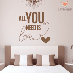 Modelo BED08 All you need is LOVE