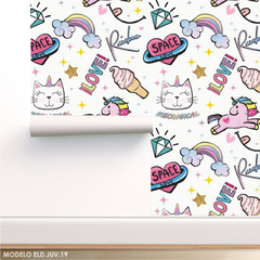 Modelo ELD.JUV.19 Love Arcoiris Caticorn Helados - comprar online