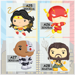 Modelo Pc69A Superheroes 30 cm cada Uno - Por unidad - comprar online