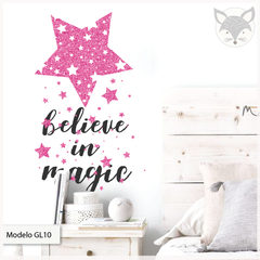 Modelo GL10 Estrella fucsia Believe