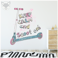 Modelo JVN58 Keep calm and scoot on - comprar online