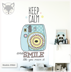 Modelo JVN60 Keep calm and smile