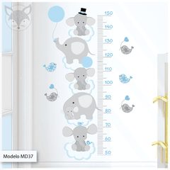 Modelo MD37 Elefantes - Medida armado: 60 cm ancho x 100 cm alto