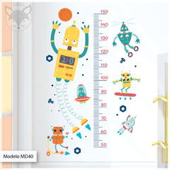 Modelo MD40 Robot Basquet - Medida armado: 60 cm ancho x 100 cm alto