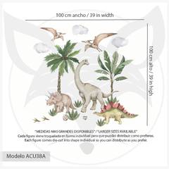 Modelo ACU38 Dinosaurios Acuarela I en internet