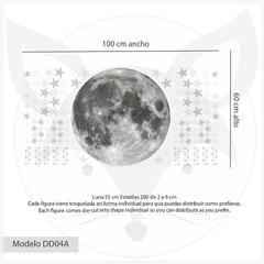 Modelo DD04 Luna y Estrellas en internet
