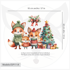 Modelo ESP111 Navidad Zorros en internet