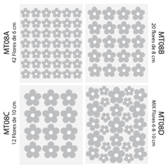 MT08 - Flores - Color a eleccion - comprar online