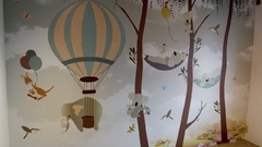 Modelo MUI09 Siesta de koalas en el bosque - Little Dreamer Deco - vinilos decorativos infantiles