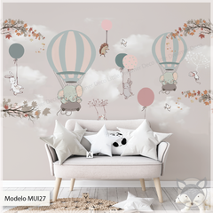 Modelo MUI27 Paseo de Otoño - Little Dreamer Deco - vinilos decorativos infantiles