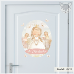 Modelo NM26 Fairy tale in the garden (ACU14) - nombre personalizado