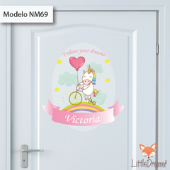 Modelo NM69 Unicornio - 40x50 cm - comprar online