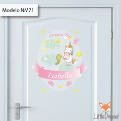 Modelo NM71 Unicornio - 40x50 cm - comprar online