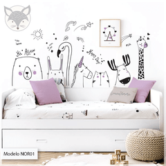 Modelo NOR01 - Little Dreamer Deco - vinilos decorativos infantiles