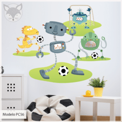 Modelo Pc56 Futbol Robot