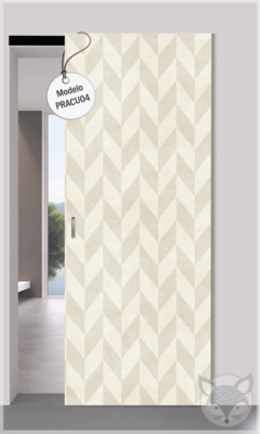 Modelo PRACU04 Acuarela Zigzag horizontal beige