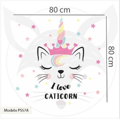 MODELO PS57 Caticorn - Little Dreamer Deco - vinilos decorativos infantiles