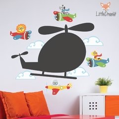 COMBO Aviones - Little Dreamer Deco - vinilos decorativos infantiles