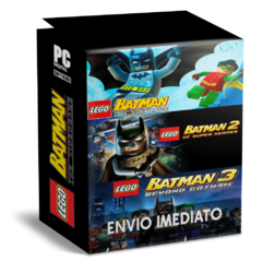 COMBO LEGO BATMAN 1, 2 E 3 PC - ENVIO DIGITAL