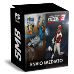 COMBO SUPER MEGA BASEBALL 2 E 3 PC - ENVIO DIGITAL